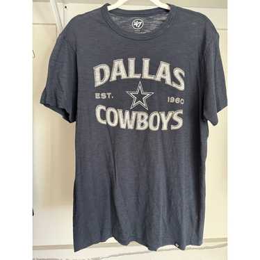 Dallas Cowboys Men's T-Shirt Size Large Navy - image 1