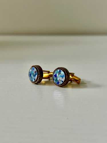 MMA Harvey Avedon Sterling Silver and Mosaic Opal… - image 1