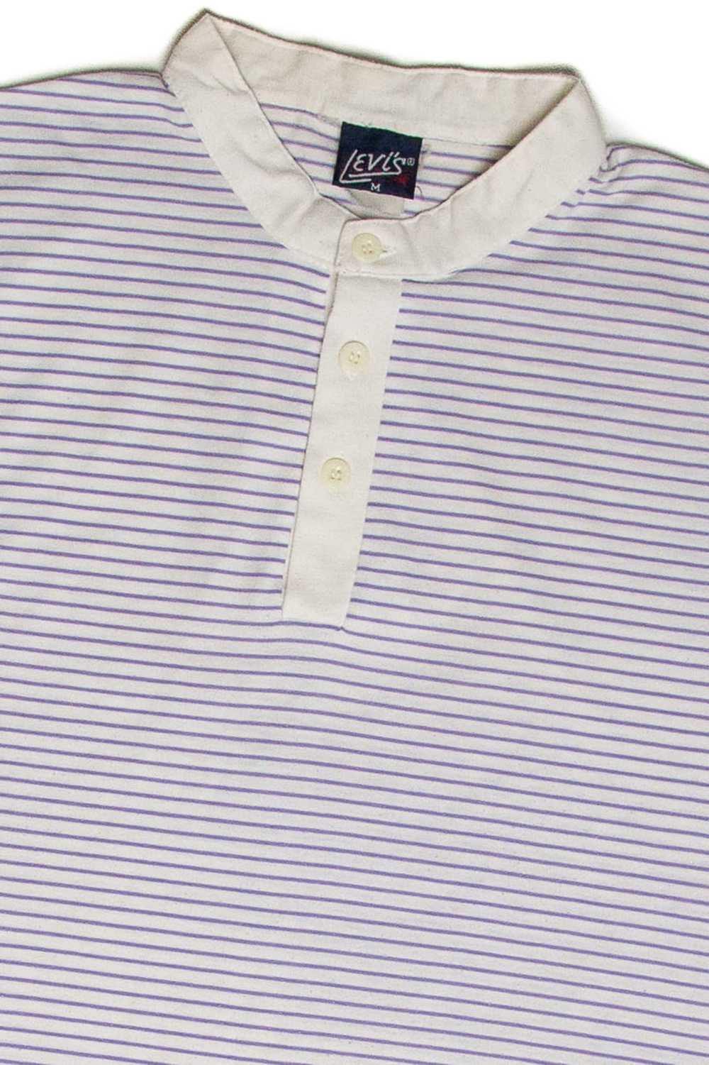 Vintage Levi's Button Up T-Shirt - image 2