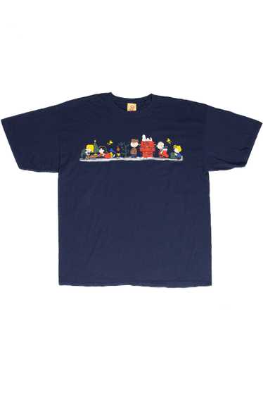 Vintage Peanuts Holiday T-Shirt - image 1