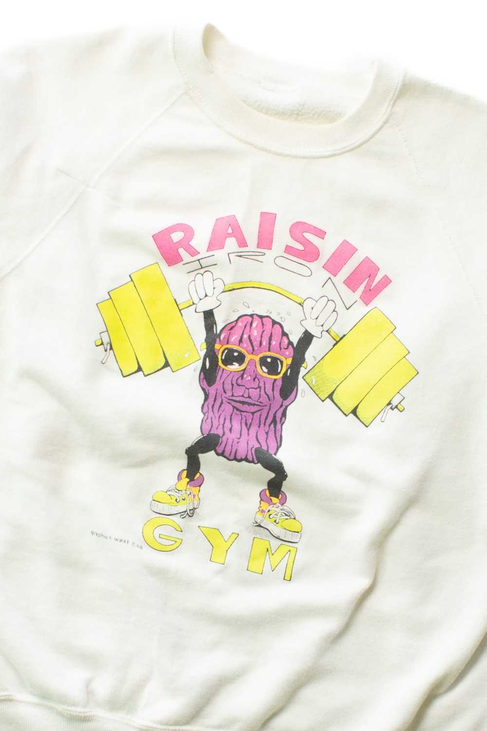 Vintage Raisin Iron Gym Sweatshirt (1988) - image 2