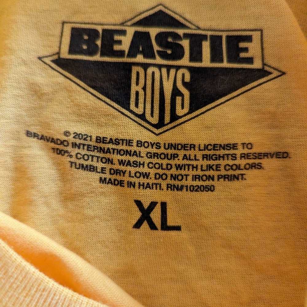 Beastie Boys yellow XL shirt - image 2
