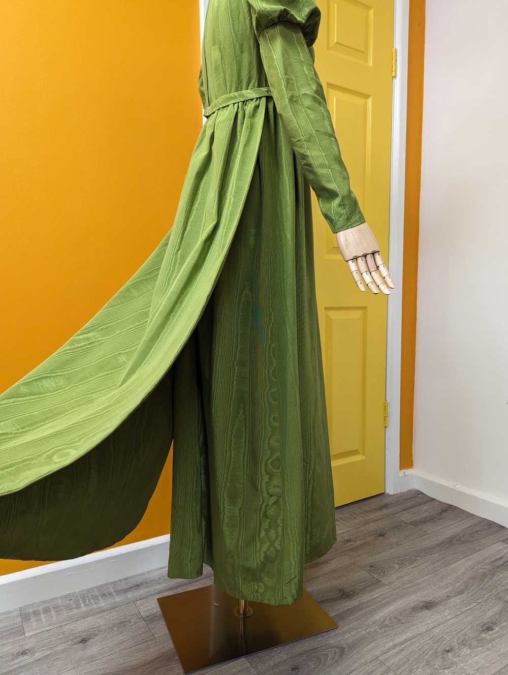 Phenomenal 1960s psychedelic medieval maxi dress … - image 2