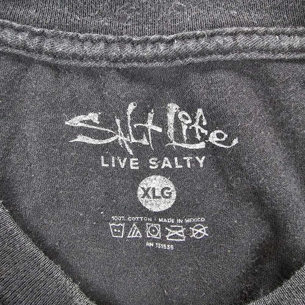 Salt Life Mens Tshirt Fishing Casual Outdoors Bun… - image 6