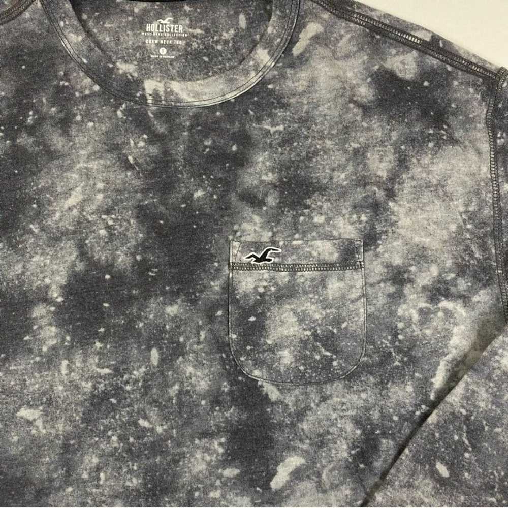 Hollister T-Shirt Men’s Small Acid Wash Splatter … - image 3