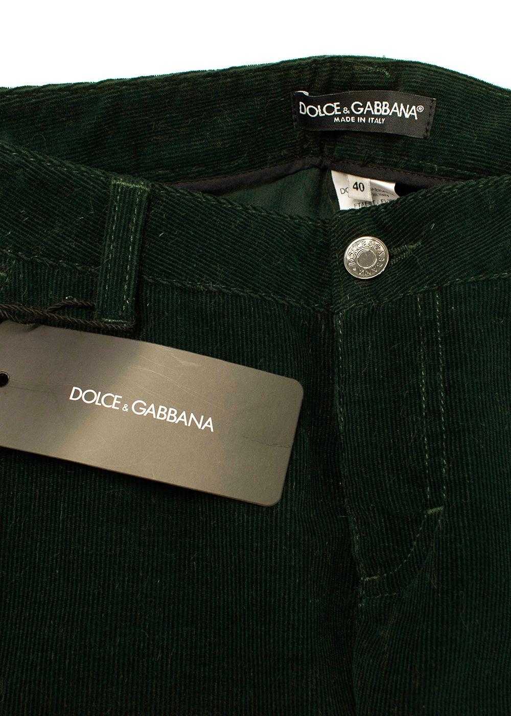 Managed by hewi Dolce & Gabbana Forest Green Cord… - image 5