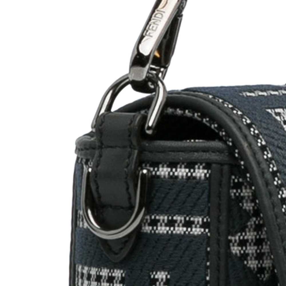 Product Details Fendi Black Houndstooth Zucca Bag… - image 11
