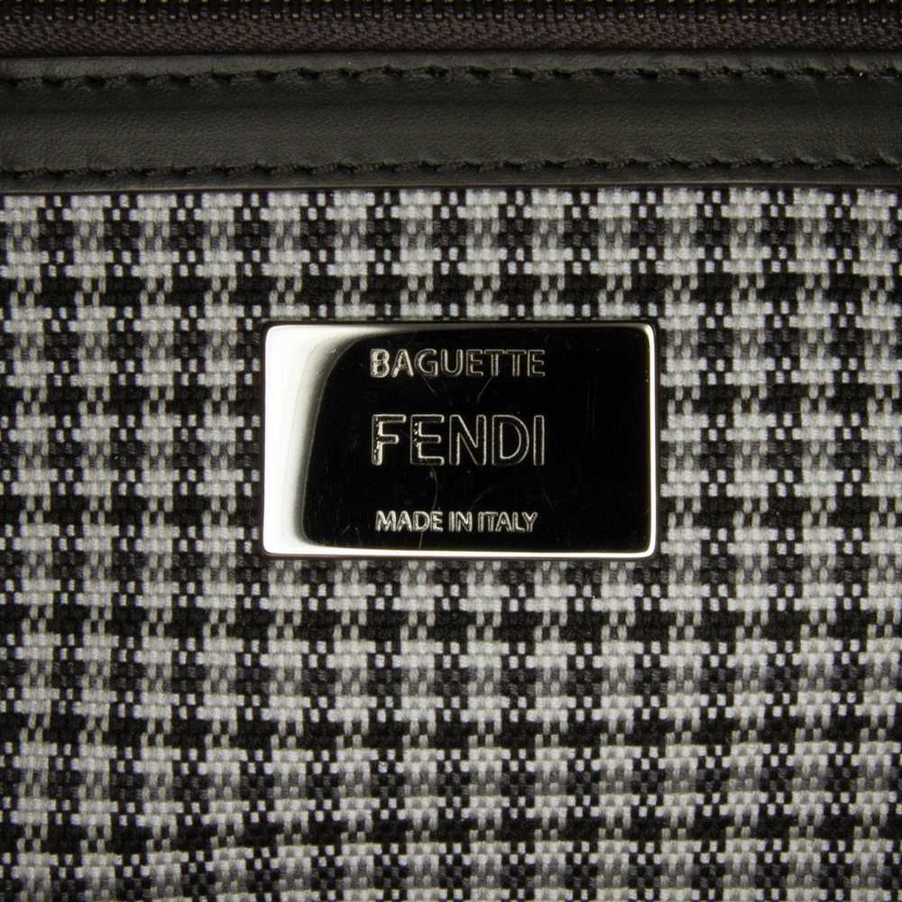 Product Details Fendi Black Houndstooth Zucca Bag… - image 7