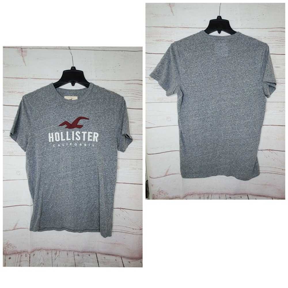 Hollister California Embroidered Grey Woman Large… - image 3