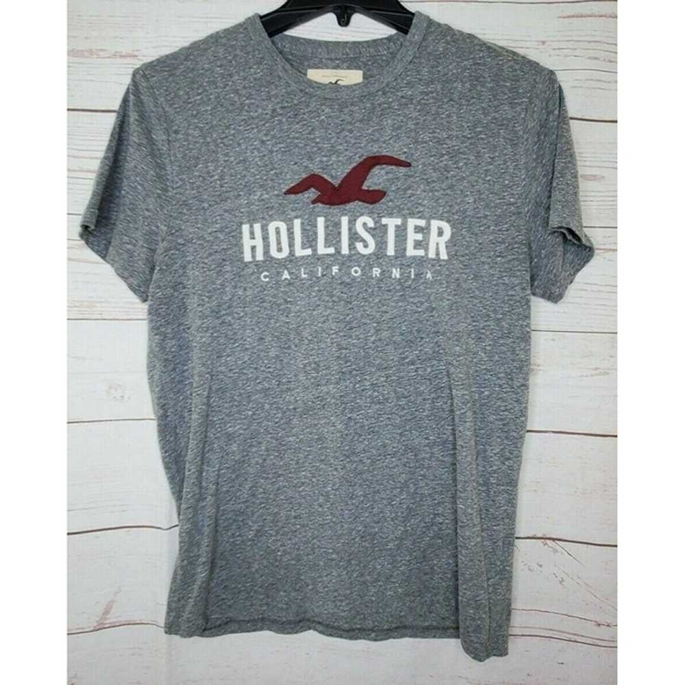Hollister California Embroidered Grey Woman Large… - image 4