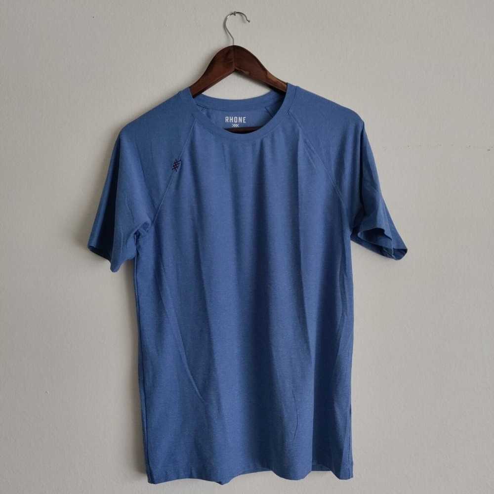 Rhone T-Shirt Men's Small Athletic Blue Short Sle… - image 1