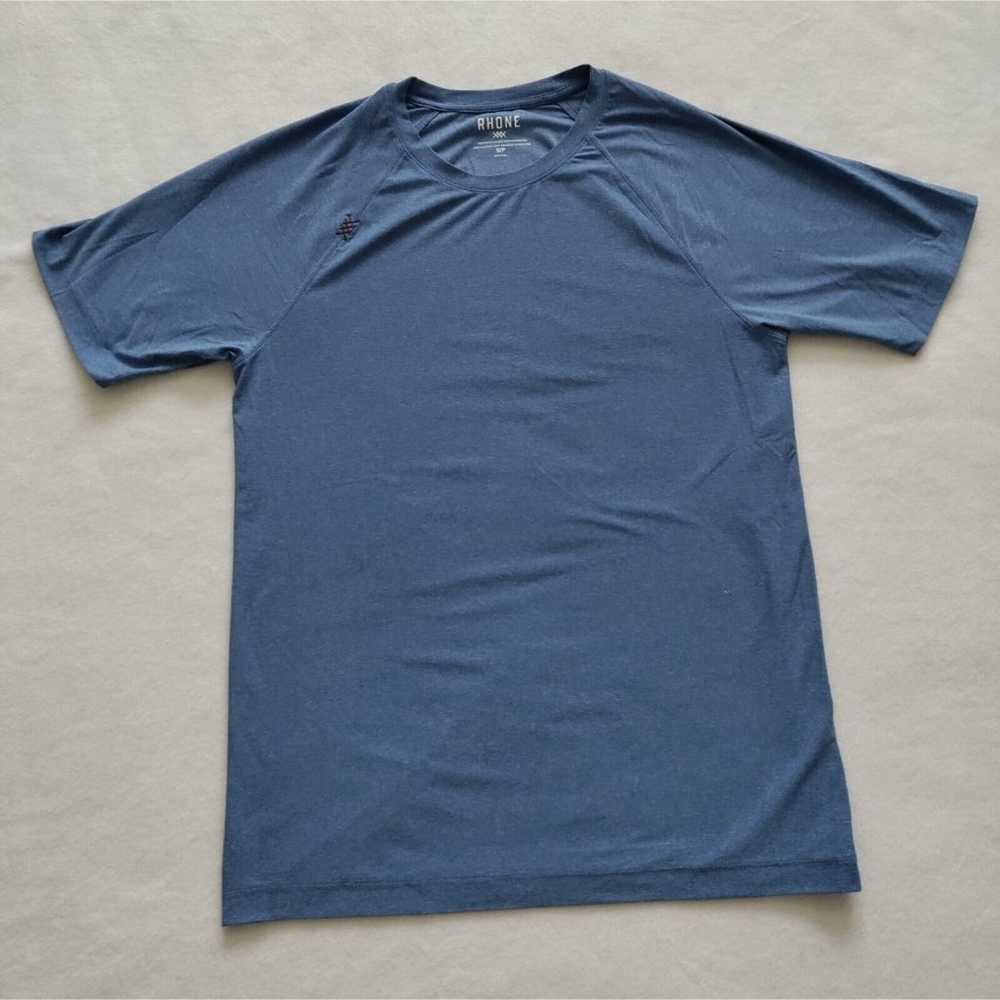 Rhone T-Shirt Men's Small Athletic Blue Short Sle… - image 4