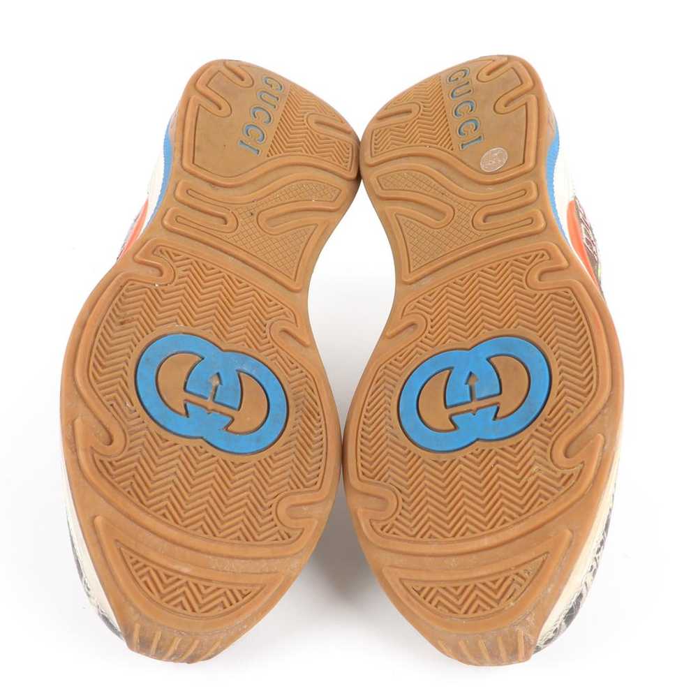 Gucci Ultrapace leather trainers - image 4