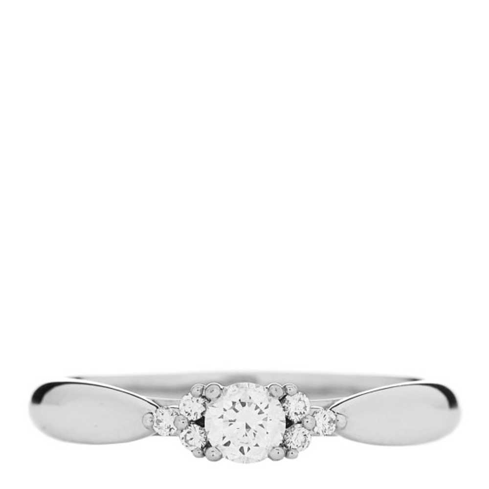 TIFFANY Platinum Diamond .16ct Harmony Engagement… - image 1