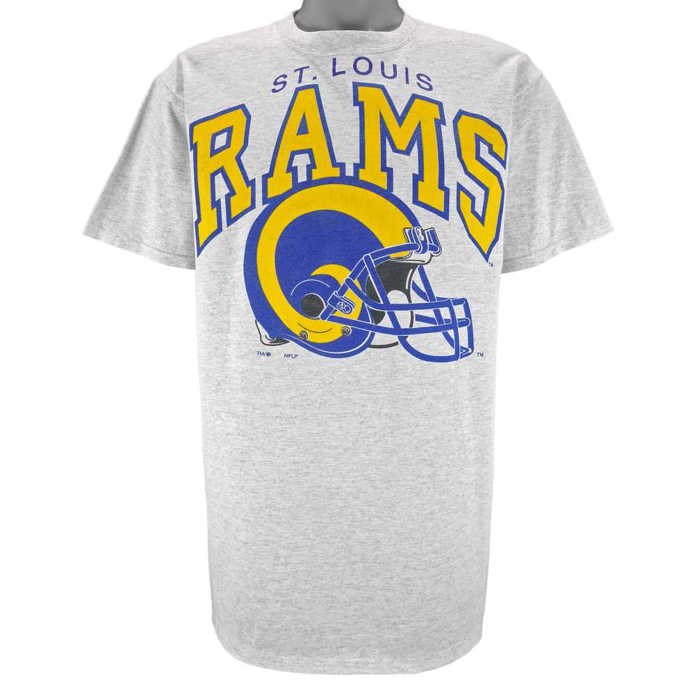 NFL (Russell Athletic) - St. Louis Rams Helmet T-… - image 1