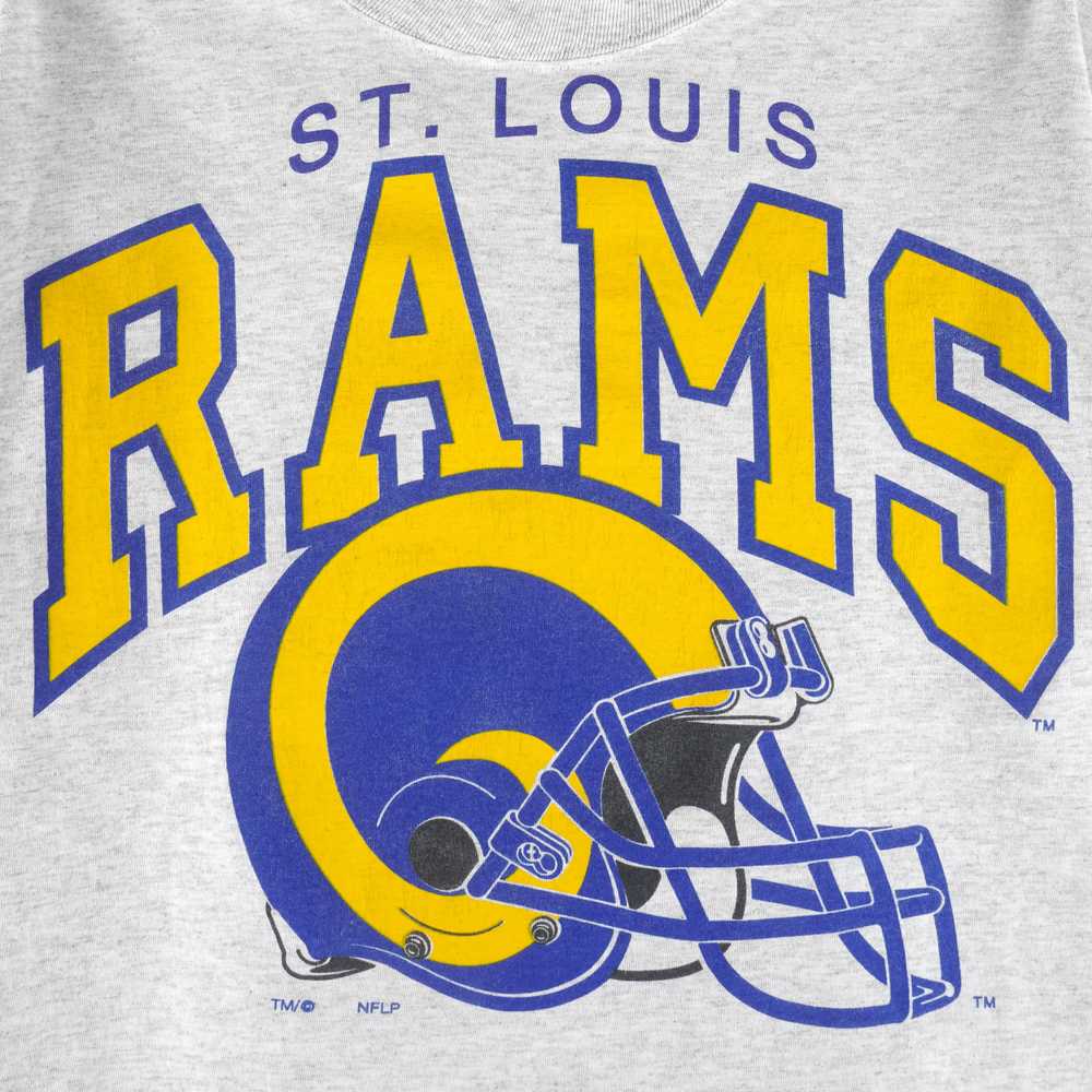 NFL (Russell Athletic) - St. Louis Rams Helmet T-… - image 3