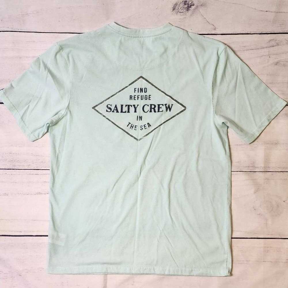 Salty Crew Men's Four Corners Tech T-Shirt - Seaf… - image 5