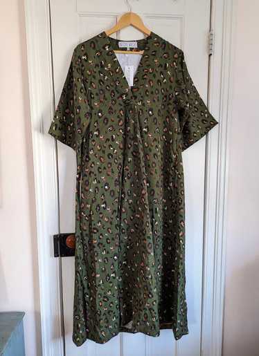 Brooke Wright NWT Cotton Poplin Caftan Dress (M) |