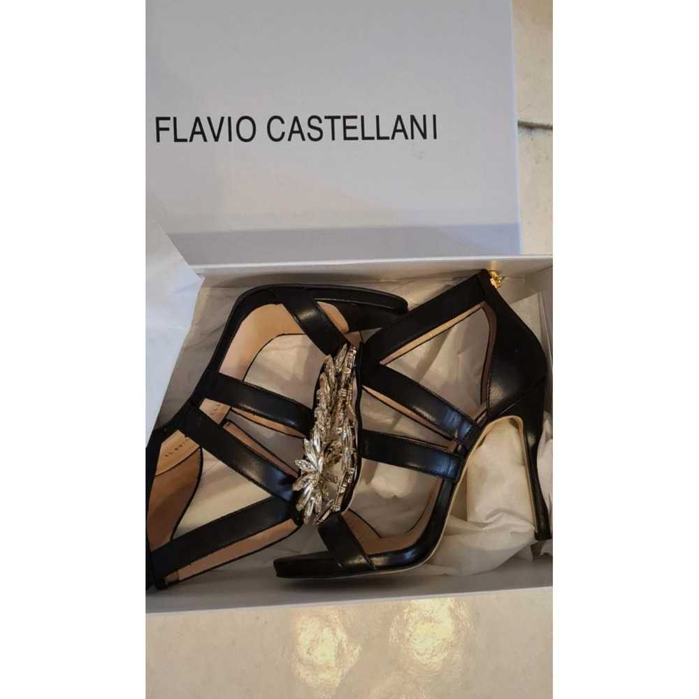 Flavio Castellani Leather sandal - image 6