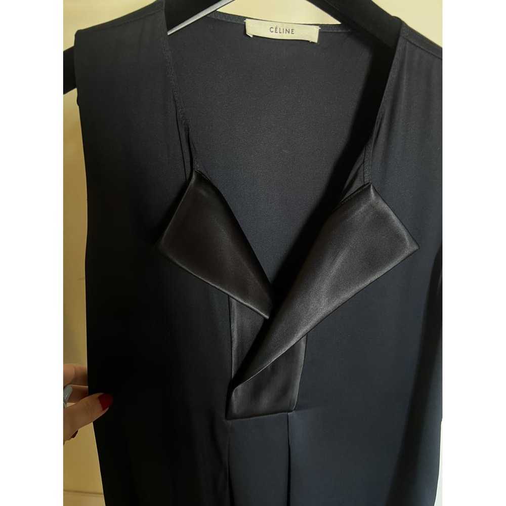 Celine Silk mid-length dress - image 2