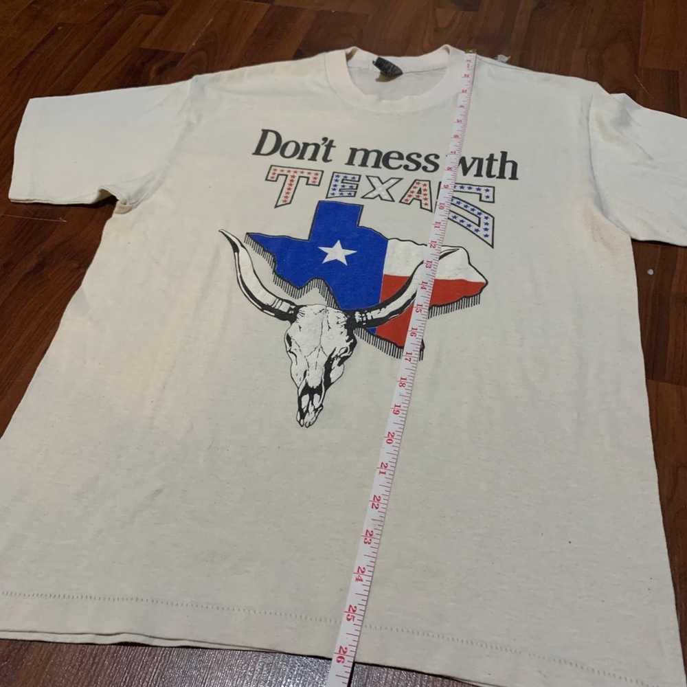 White tee (Don't Mess With Texas) - image 7