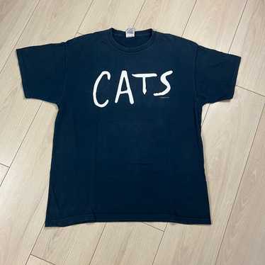 Vintage Y2K 00s Cats Musical Tshirt - image 1
