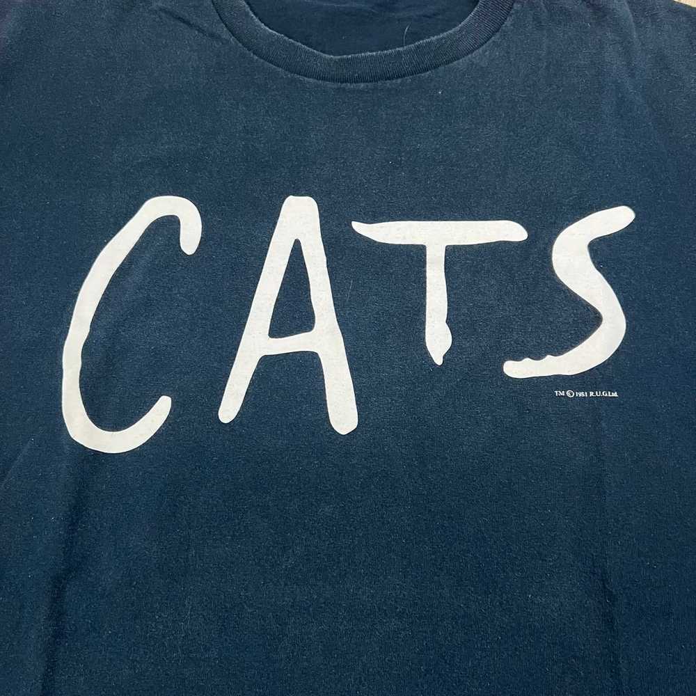 Vintage Y2K 00s Cats Musical Tshirt - image 2