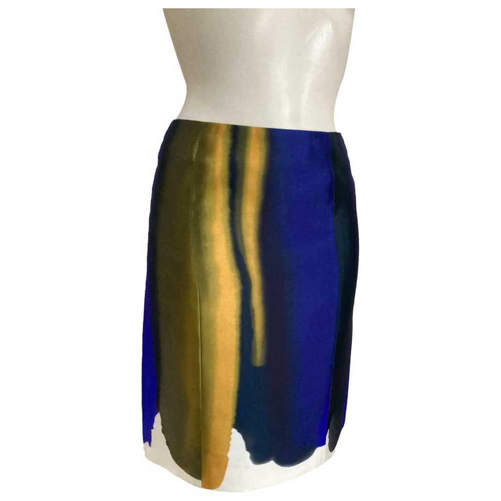 Celine Silk mid-length skirt - image 1