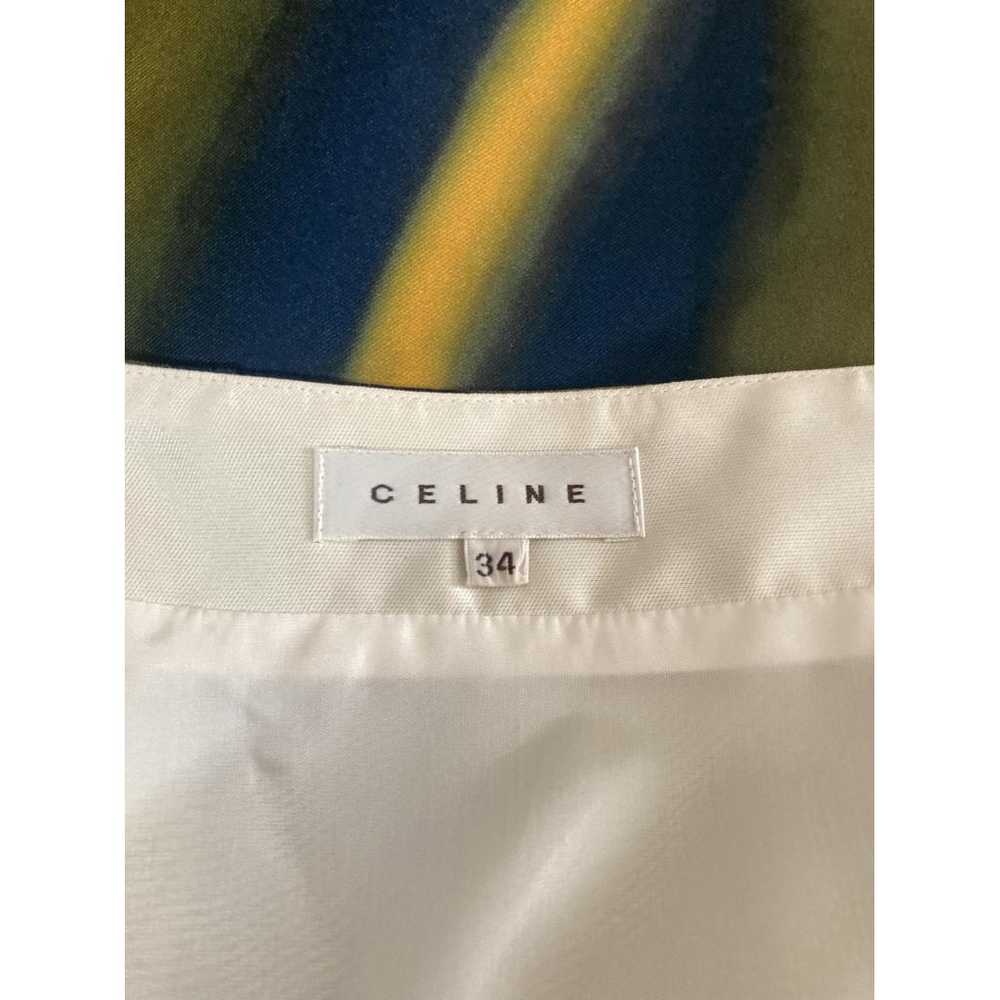 Celine Silk mid-length skirt - image 3