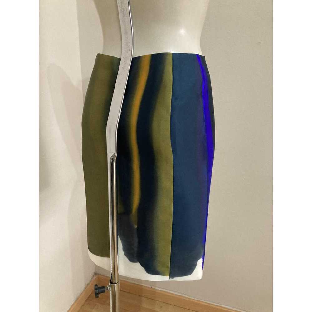 Celine Silk mid-length skirt - image 7