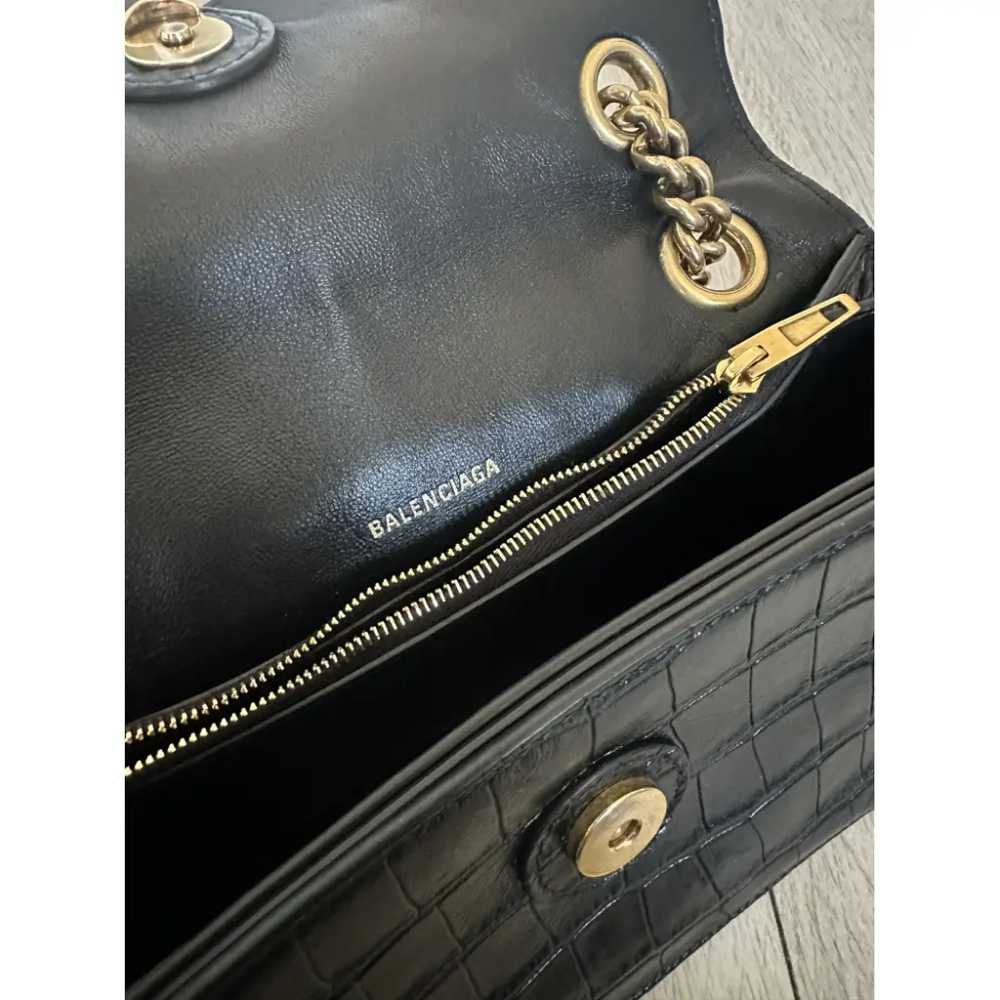 Balenciaga Crush leather handbag - image 9