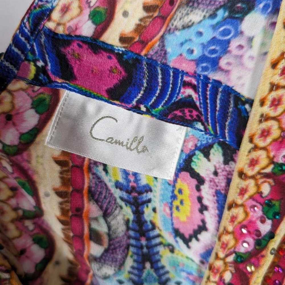 Camilla Silk mini dress - image 3