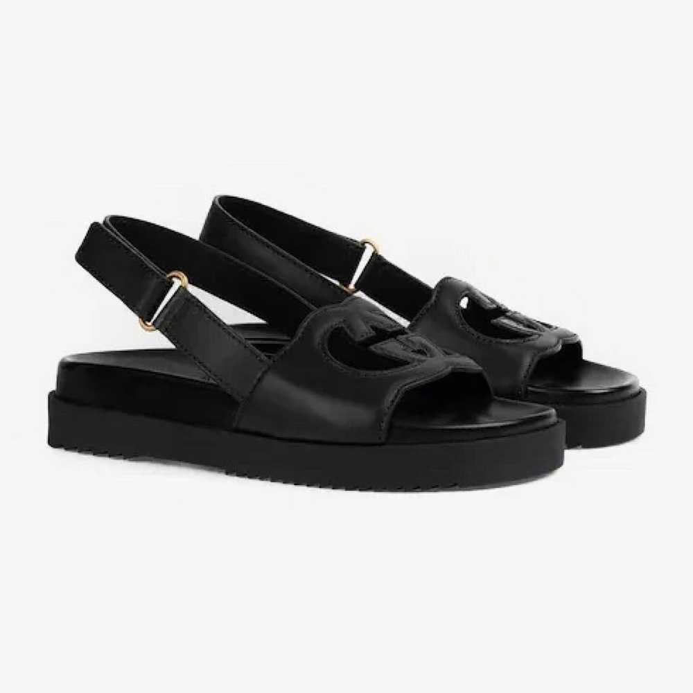 Gucci Leather sandal - image 2