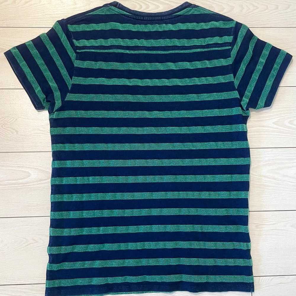 Scotch & Soda men's short sleeve green and blue s… - image 3