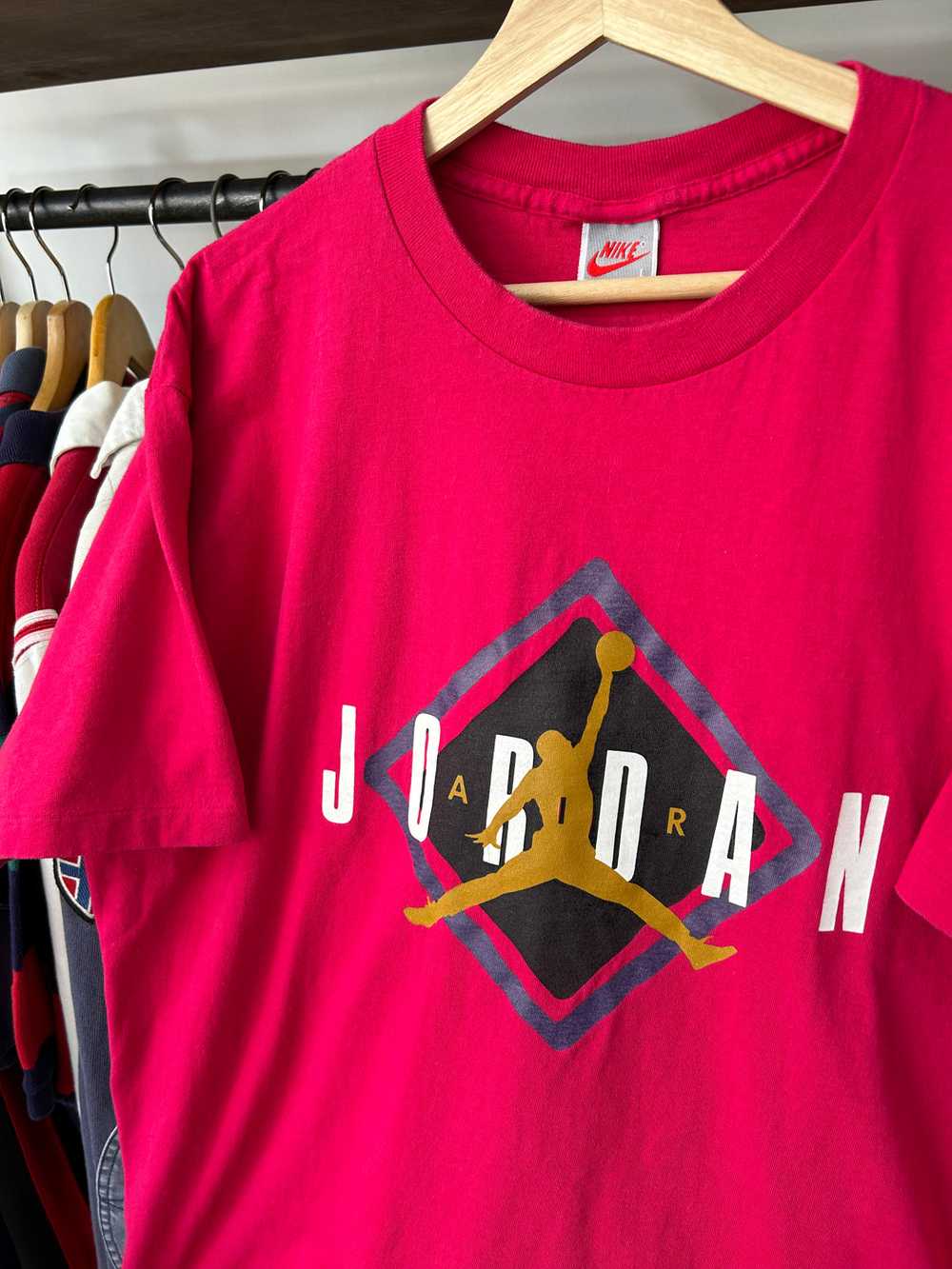 Vintage Nike Air Jordan Logo Tee L / XL - image 3