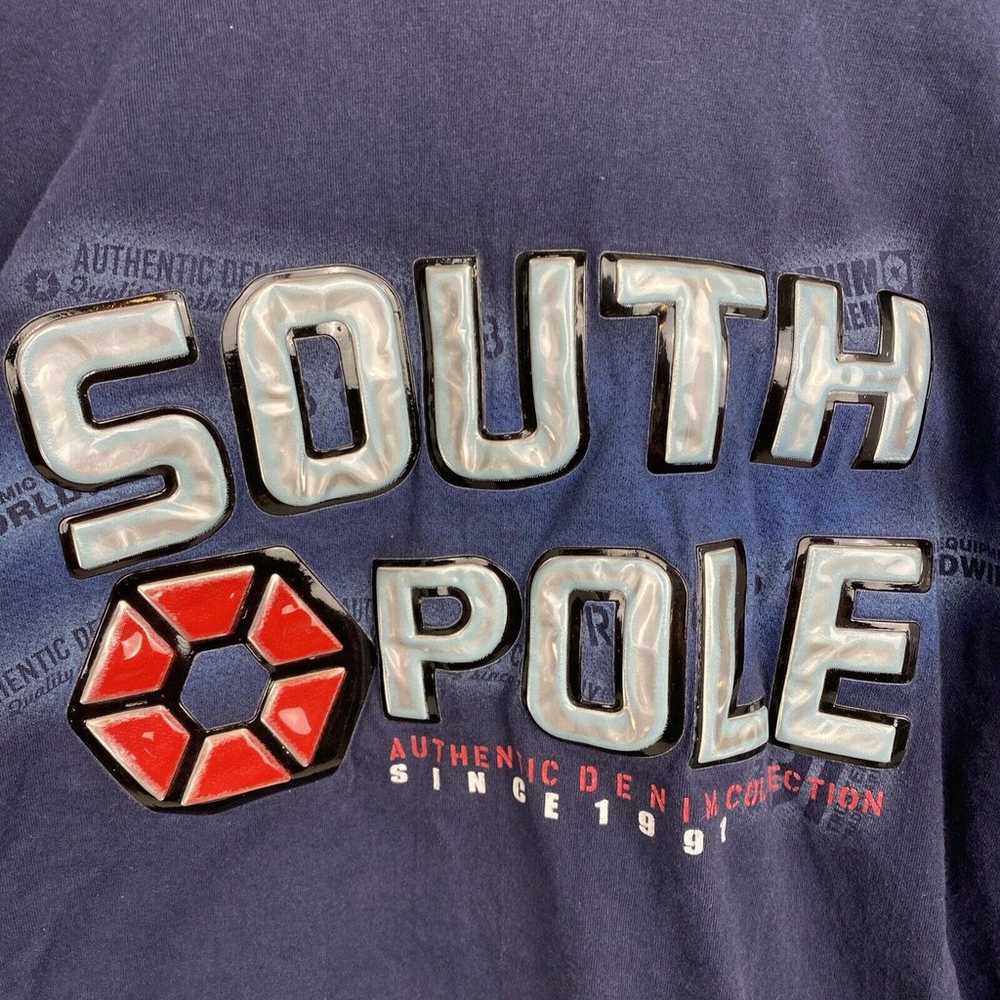 Vintage Streetwear South Pole Bubble Logo Mens XL… - image 2