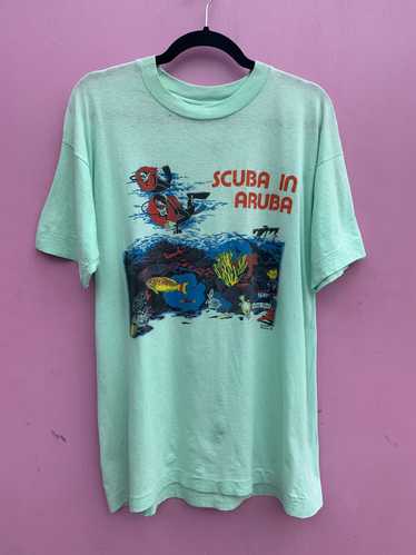 SCUBA IN ARUBA UNDERWATER SCENE T-SHIRT