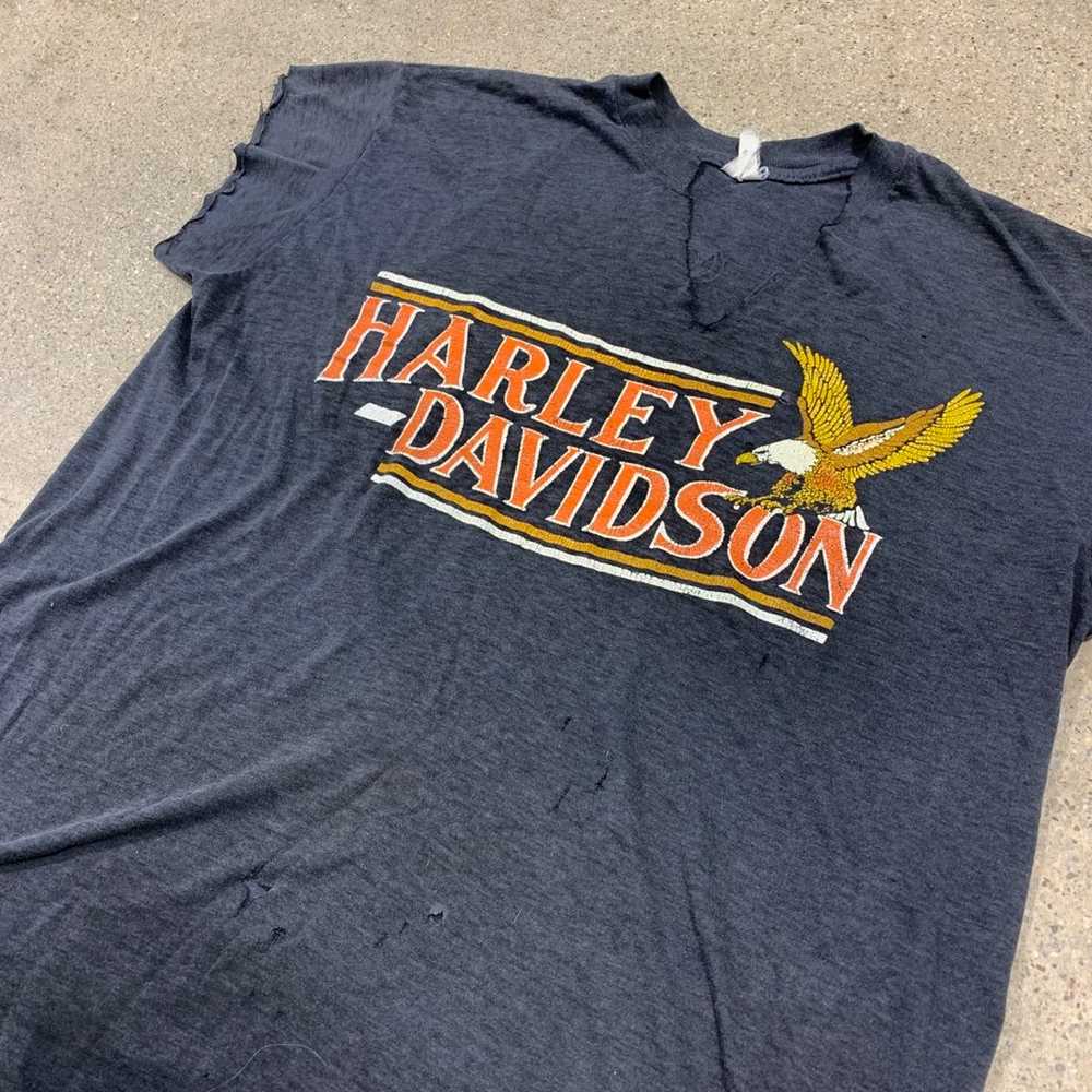 80s Harley-Davidson Tshirt - image 2