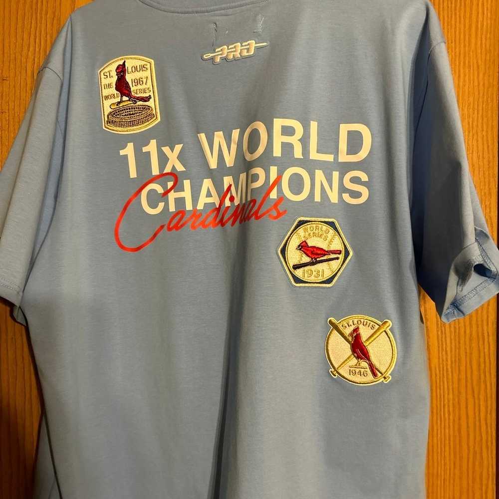 St. Louis cardinals ws patches shirt - image 2