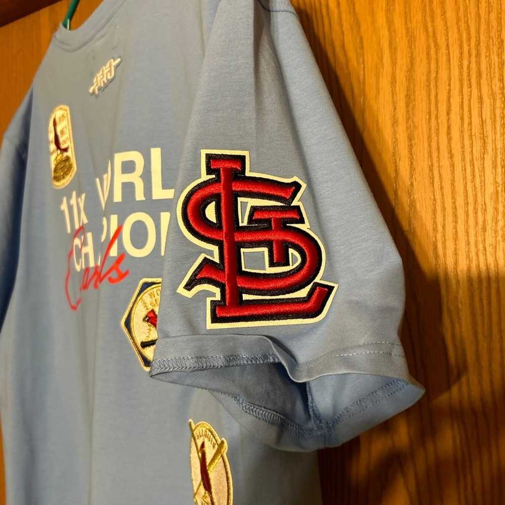 St. Louis cardinals ws patches shirt - image 3