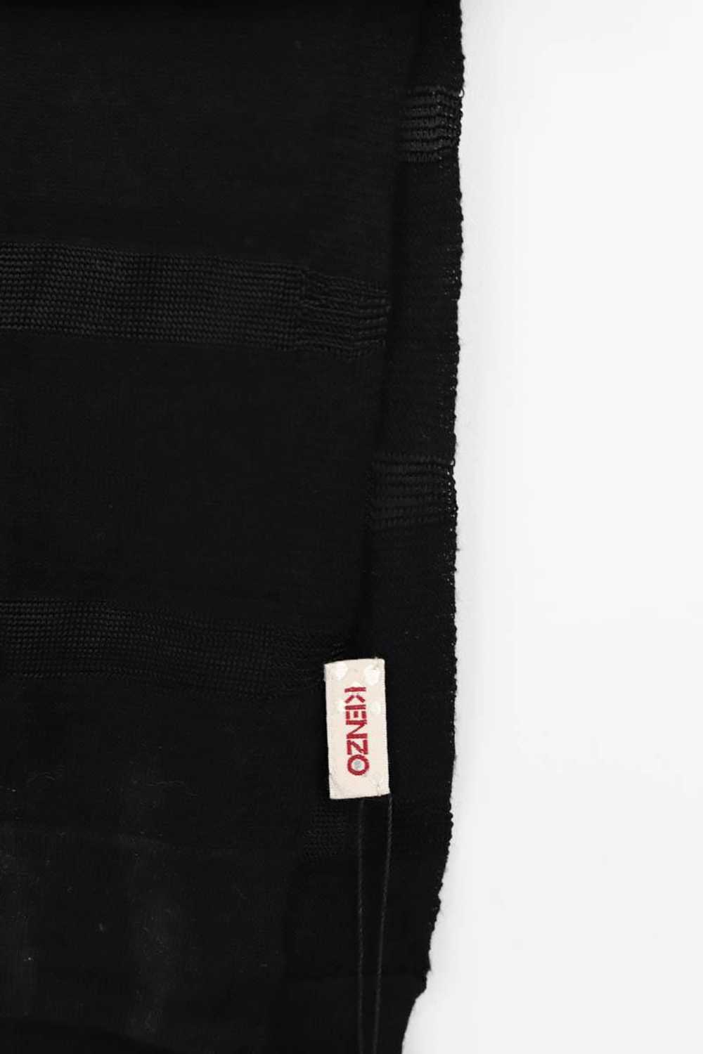 Circular Clothing Étole en laine Kenzo noir. - image 3
