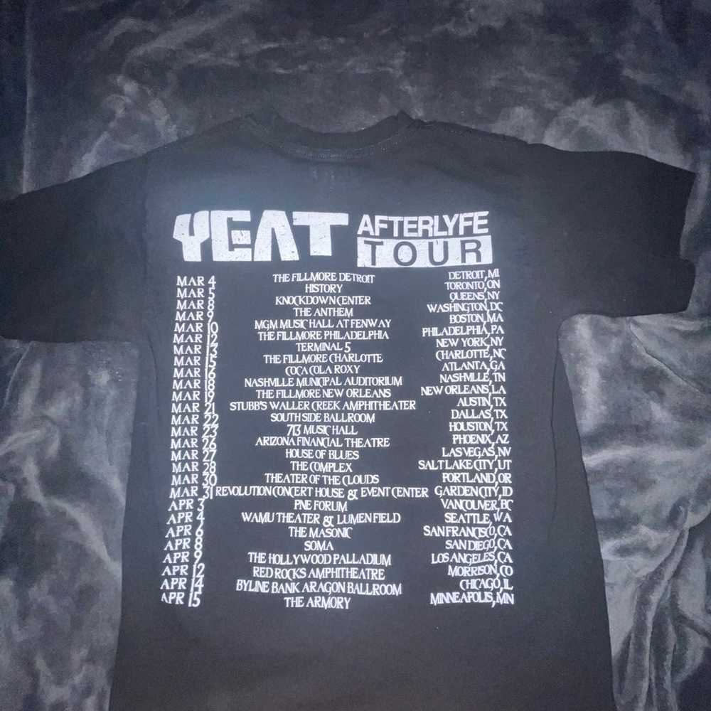 Yeat afterlyfe tour shirt - image 2