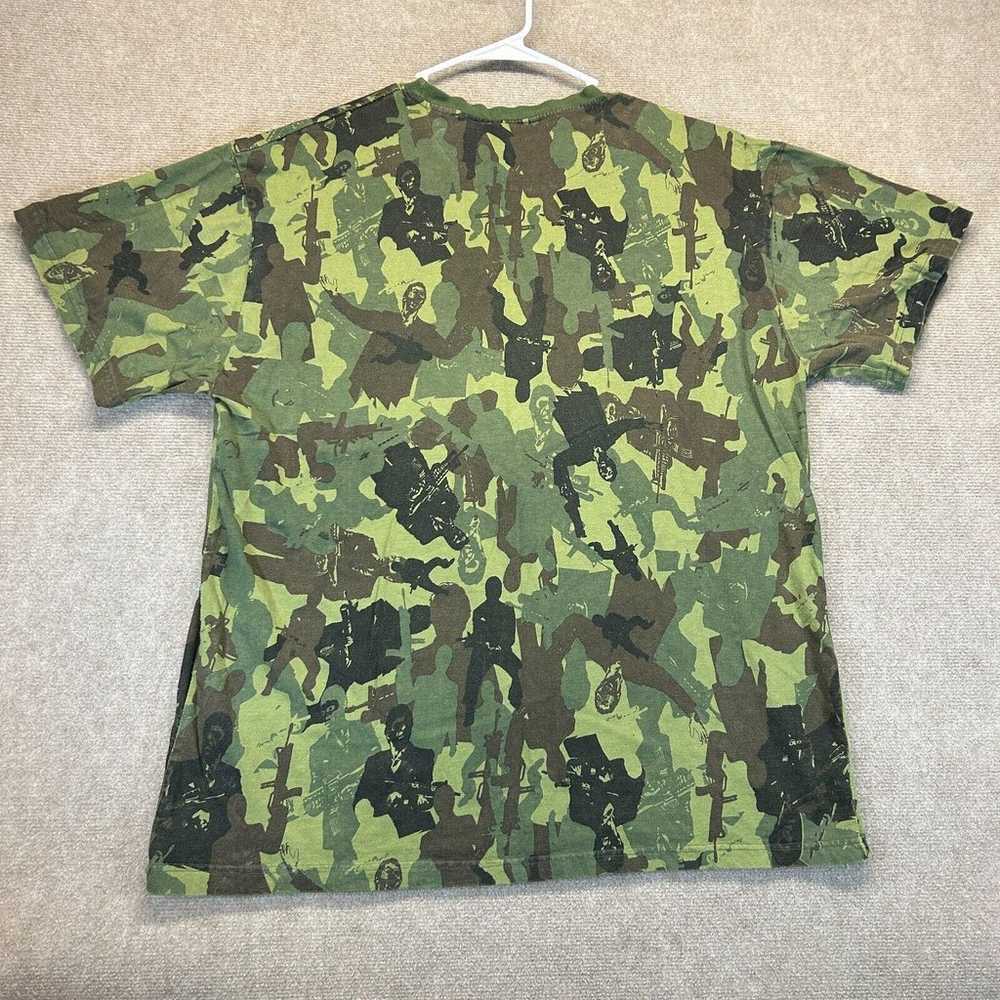 Scarface Clothing Co T Shirt Men's 2XL Green Camo… - image 8