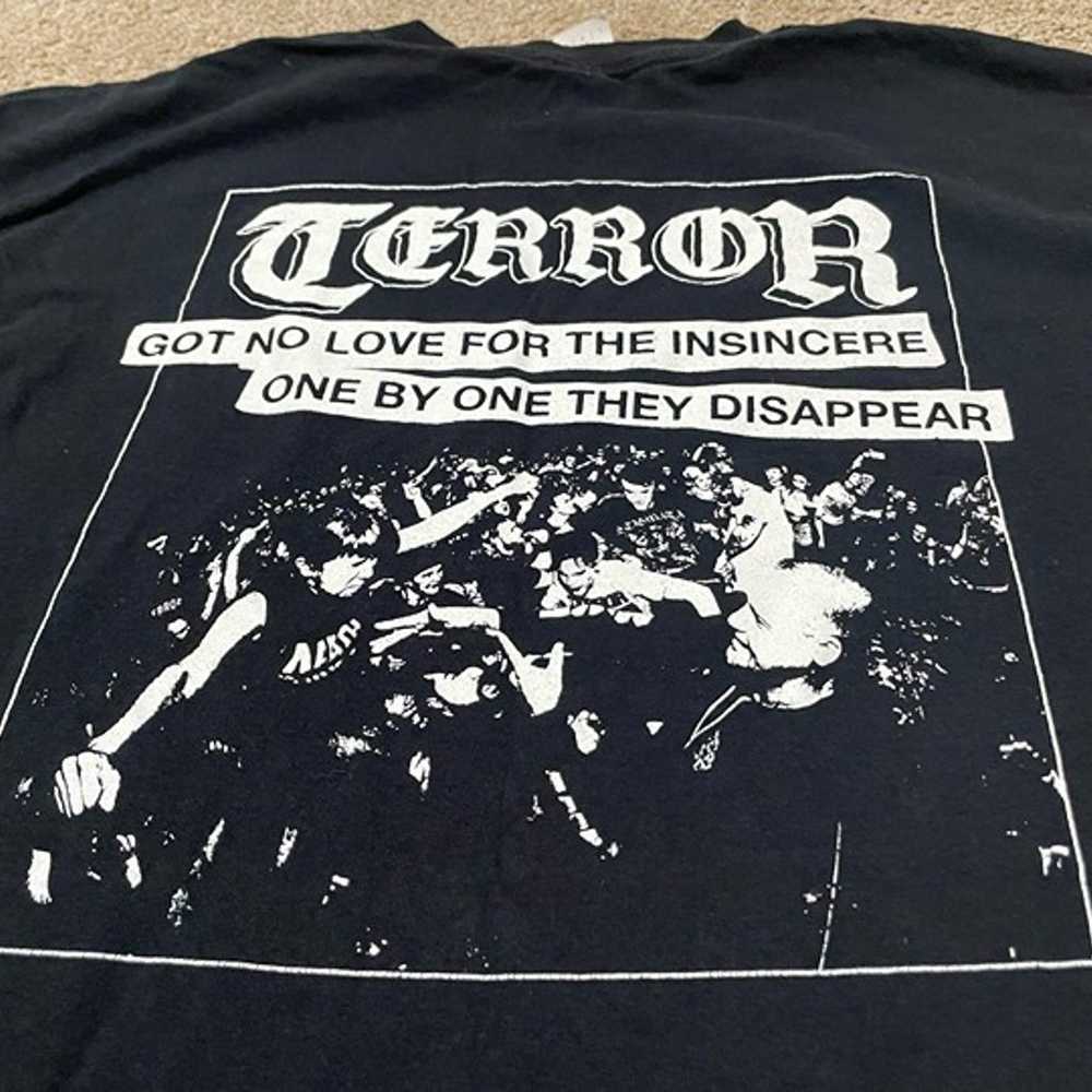 T-Shirt Terror "Got no Love for the Insincere" si… - image 4