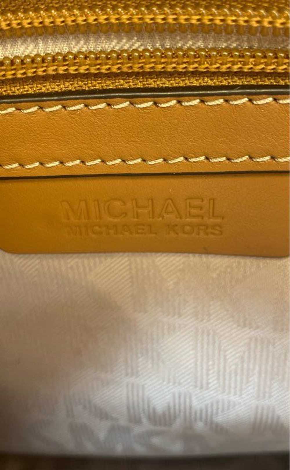 Michael Kors Romy Brown Leather Crossbody Bag - image 5