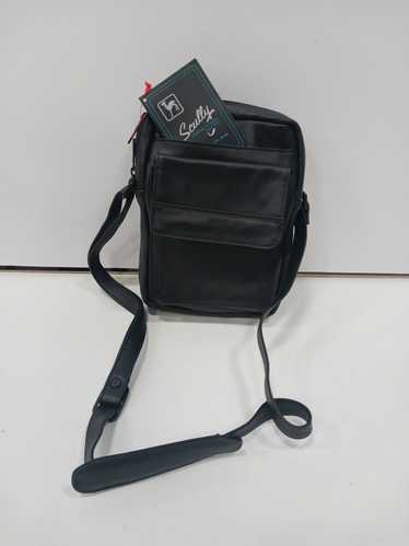 Scully by Dan Scully Black Leather Crossbody Bag P