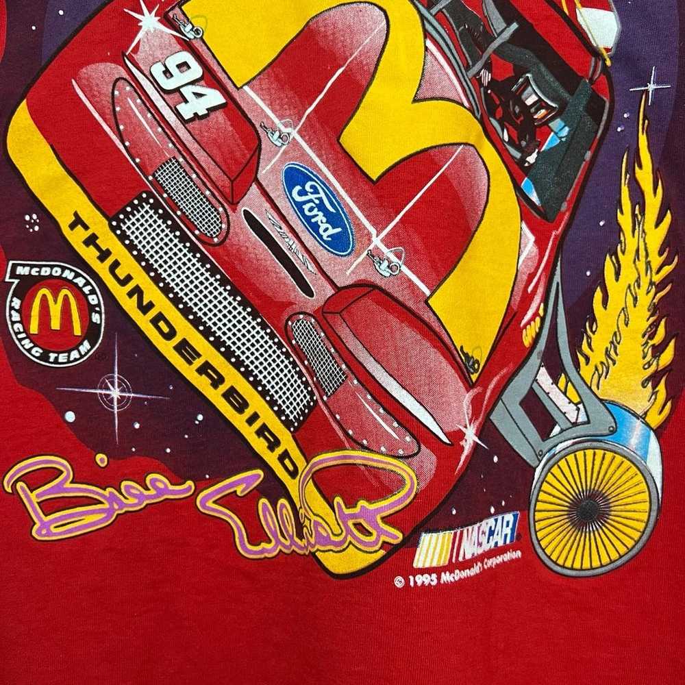Vintage 1995 NASCAR McDonald Ford Racing Bill Ell… - image 5