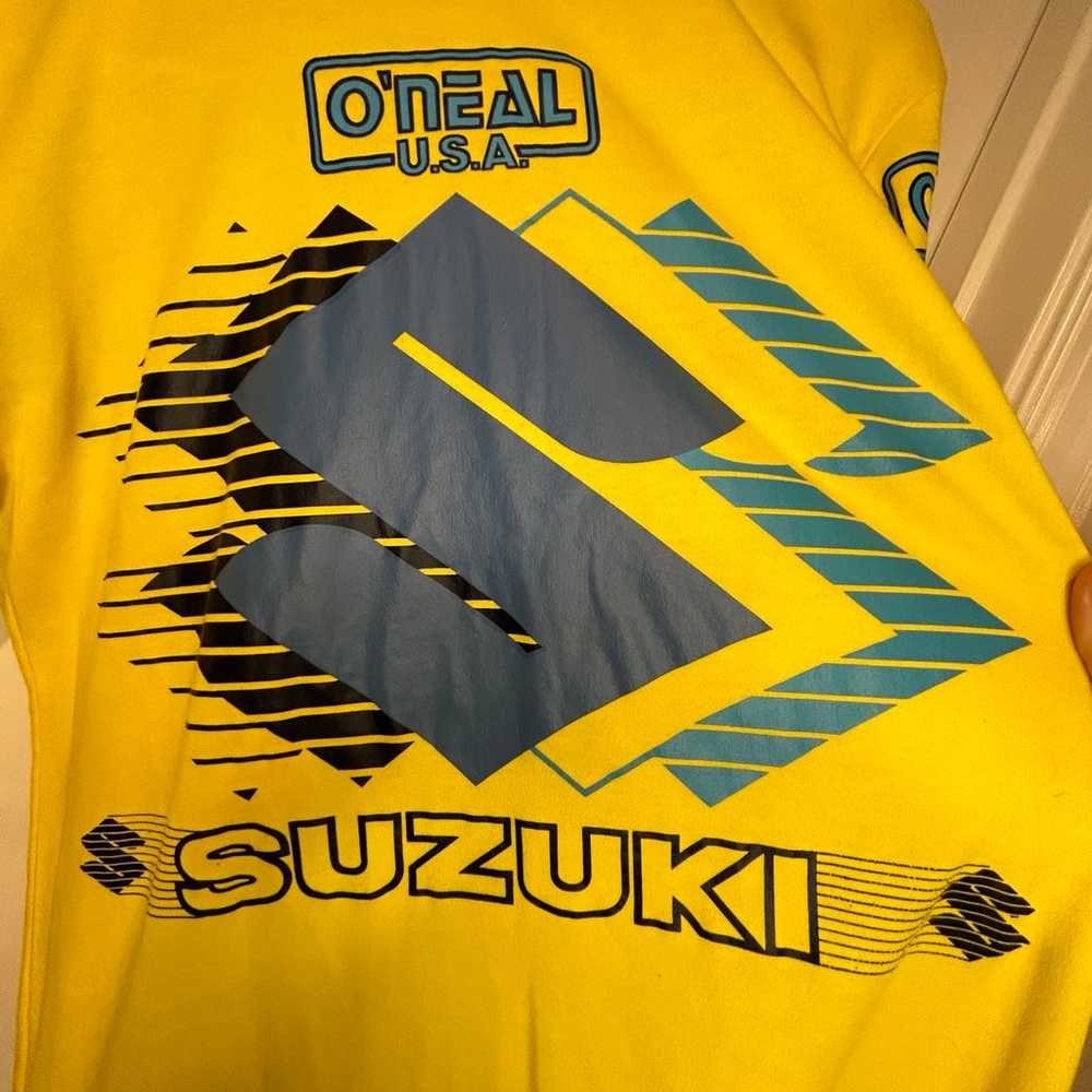 Vintage 70’s 80’s Suzuki O’Neal Racing Motorcross… - image 2