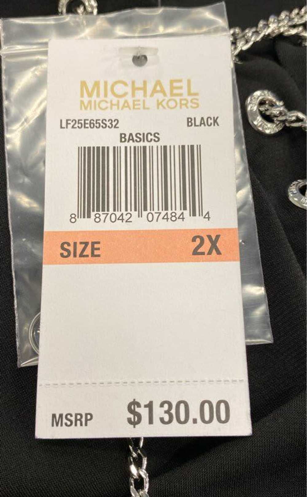 Michael Kors Black Blouse - Size XXL - image 6