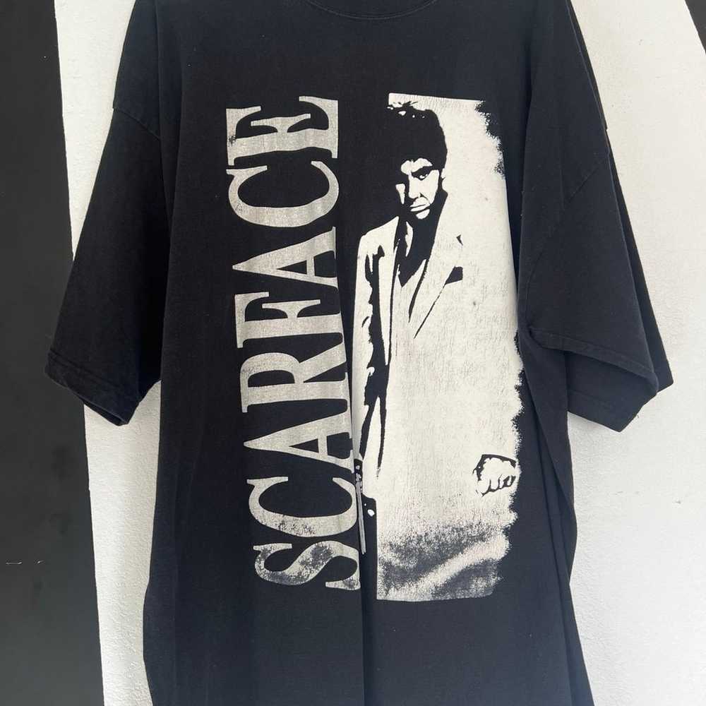 Vtg 90s Scarface faded vintage My T 3xl black rap… - image 1